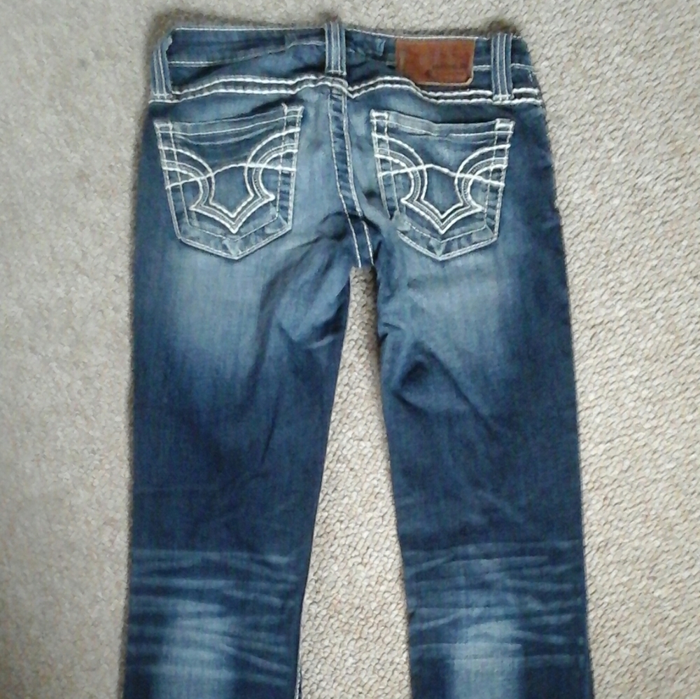 Big star dark denim womens jeans